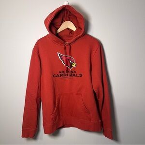 Arizona Cardinals Hoodie Men’s L Red Sweatshirt‎ NFL Football Fanatics Pullover